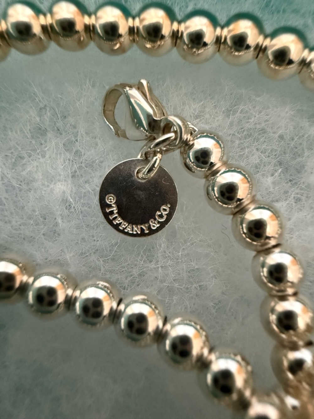 Tiffany Co Return to Tiffany Beyoncé Beaded Chain Necklace in Sterling Silver - Picture 5 of 9
